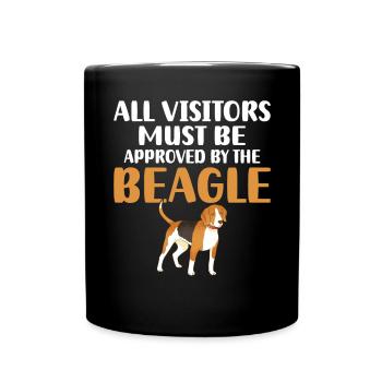 Beagle Cadeau Beagle Propriétaire - Mug uni - noir - Devant