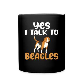 Beagle Cadeau Beagle Propriétaire - Mug uni - noir - Devant