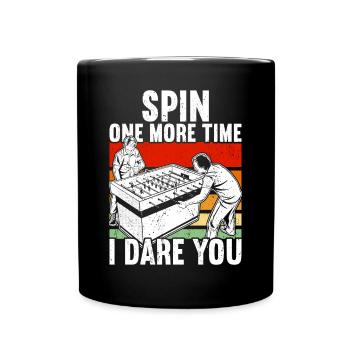 Tischfußball - Tasse einfarbig - Schwarz - Vorne