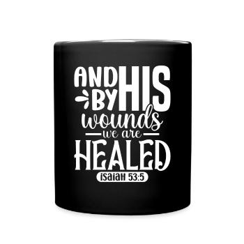 Ostern - Feiere die Auferstehung von Jesus - Tasse einfarbig - Schwarz - Vorne