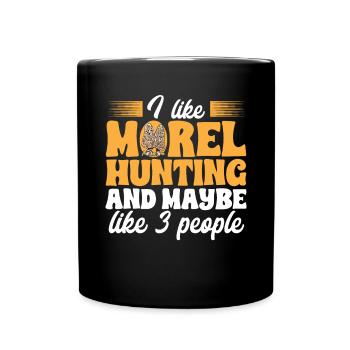 Cueillette de champignons Cueillette de champignons Cueillette de champignons - Mug uni - noir - Devant