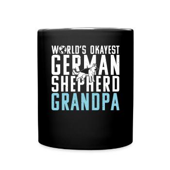 Cadeaux de berger allemand - Mug uni - noir - Devant