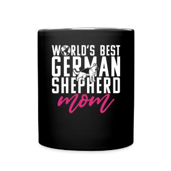 Cadeaux de berger allemand - Mug uni - noir - Devant