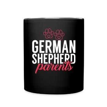 Cadeaux de berger allemand - Mug uni - noir - Devant