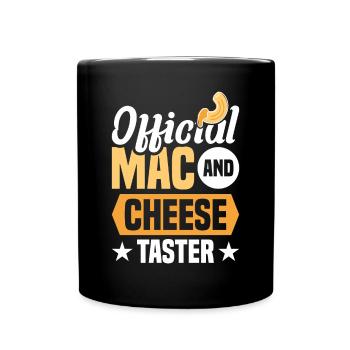 Macaroni au fromage macaroni et pâtes au fromage - Mug uni - noir - Devant