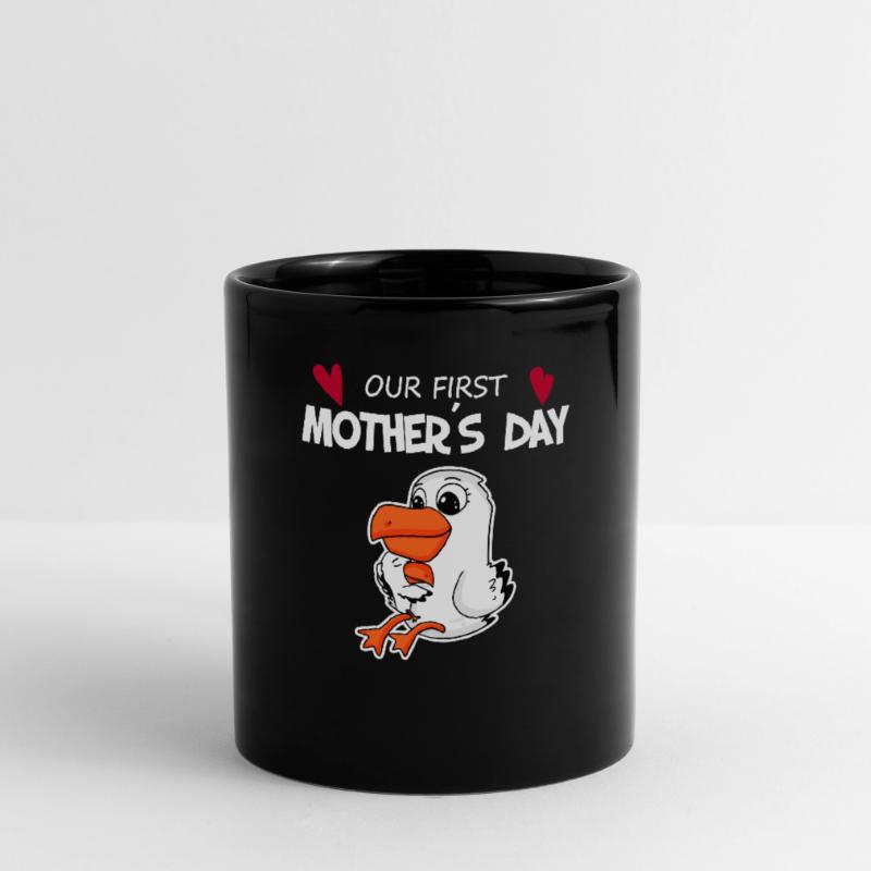 Muttertag - erster Muttertag Geschenk Tasse einfarbig