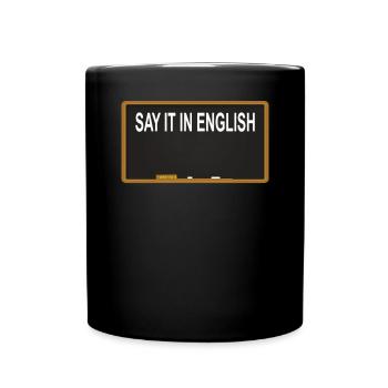 Teacher accessories for your humor - Full Colour Mug - black - Front