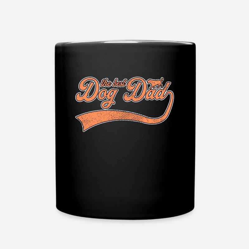 Le meilleur papa chien - Mug uni - noir