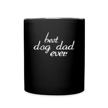 Meilleur père de chien de tous les temps - Mug uni - noir - Devant