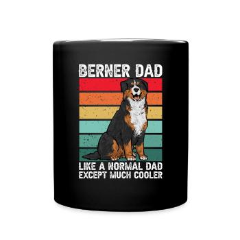 Bernese Mountain Dog - Full Colour Mug - black - Front