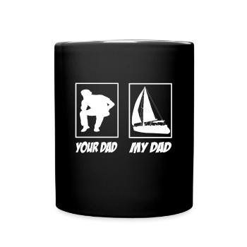 Voile - Mug uni - noir - Devant