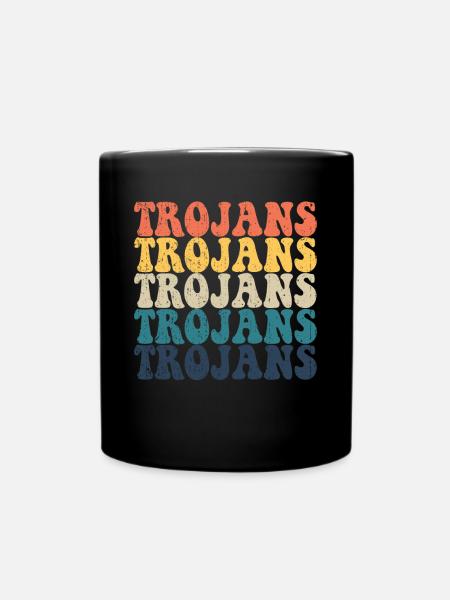 Trojaner High School Trojaner Sportteam Trojaner - Tasse einfarbig - Schwarz