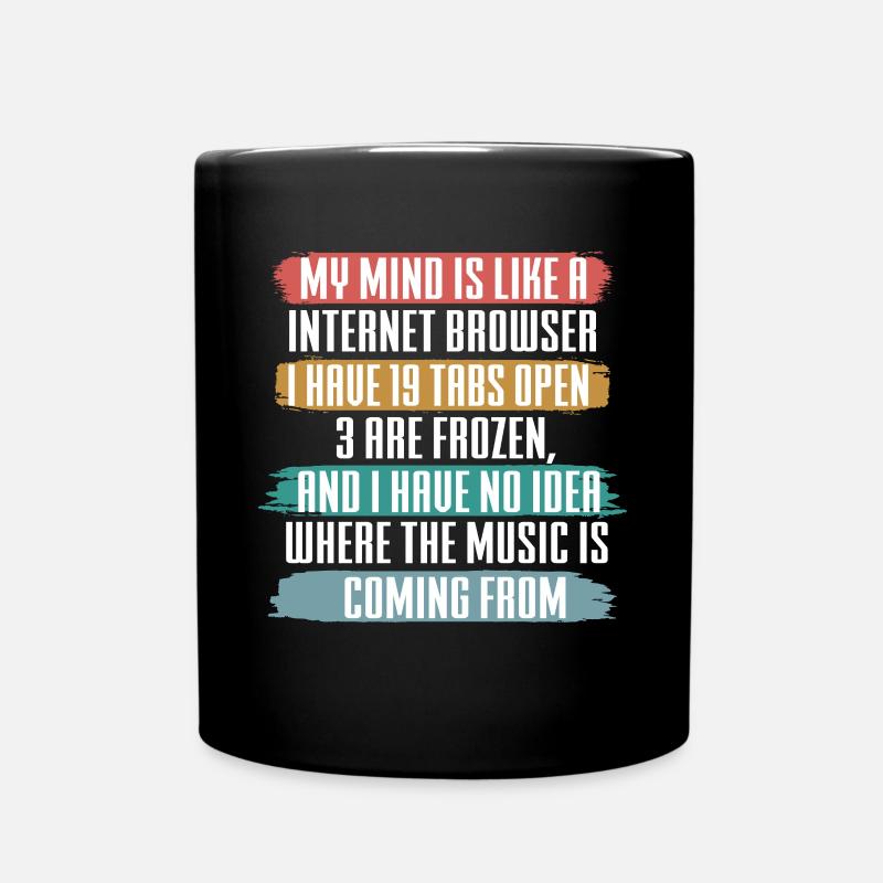 Lustiger Informatiker Spruch, Informatik - Tasse einfarbig - Schwarz