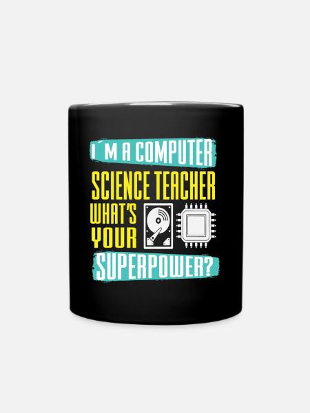 Lustiger Informatiker Spruch, Informatik - Tasse einfarbig - Schwarz