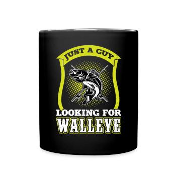 Juste un gars à la recherche de doré jaune - Chasseur de doré jaune - Mug uni - noir - Devant