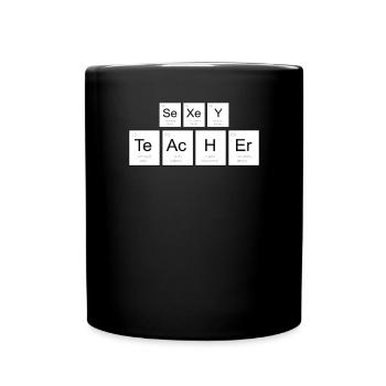 Teacher accessories for your humor - Full Colour Mug - black - Front