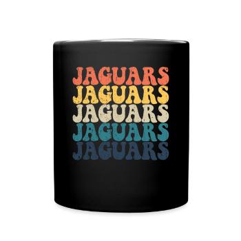 Jaguars High School Jaguars Sportteam Jaguars - Tasse einfarbig - Schwarz - Vorne