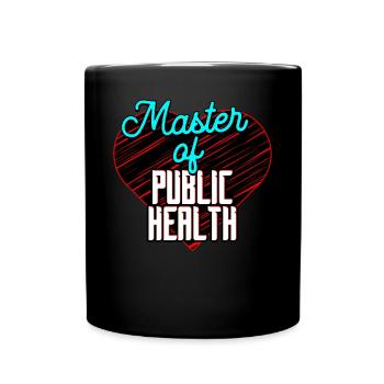 Master of Public Health - Full Colour Mug - black - Front