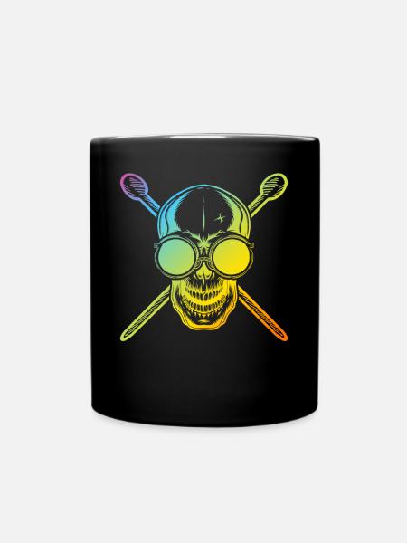 Batteur Batteur Musicien Batteur - Mug uni - noir
