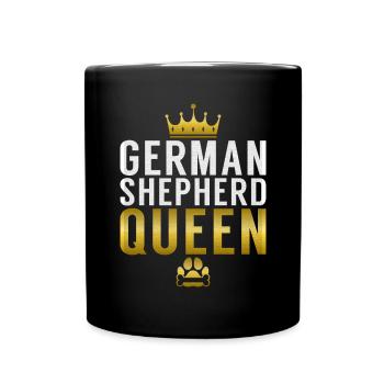 Cadeaux de berger allemand - Mug uni - noir - Devant