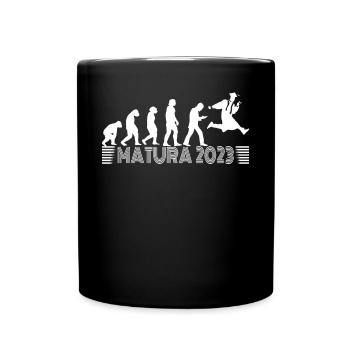 Matura 2023 Abitur exam passed Evolution - Full Colour Mug - black - Front