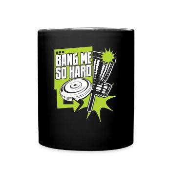 Bang Me So Hard Disc Golfeur Frisbee Golf Player - Mug uni - noir - Devant