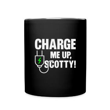 Electric vehicle - Full Colour Mug - black - Front