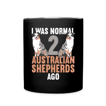 Australian Shepherd - Full Colour Mug - black - Front