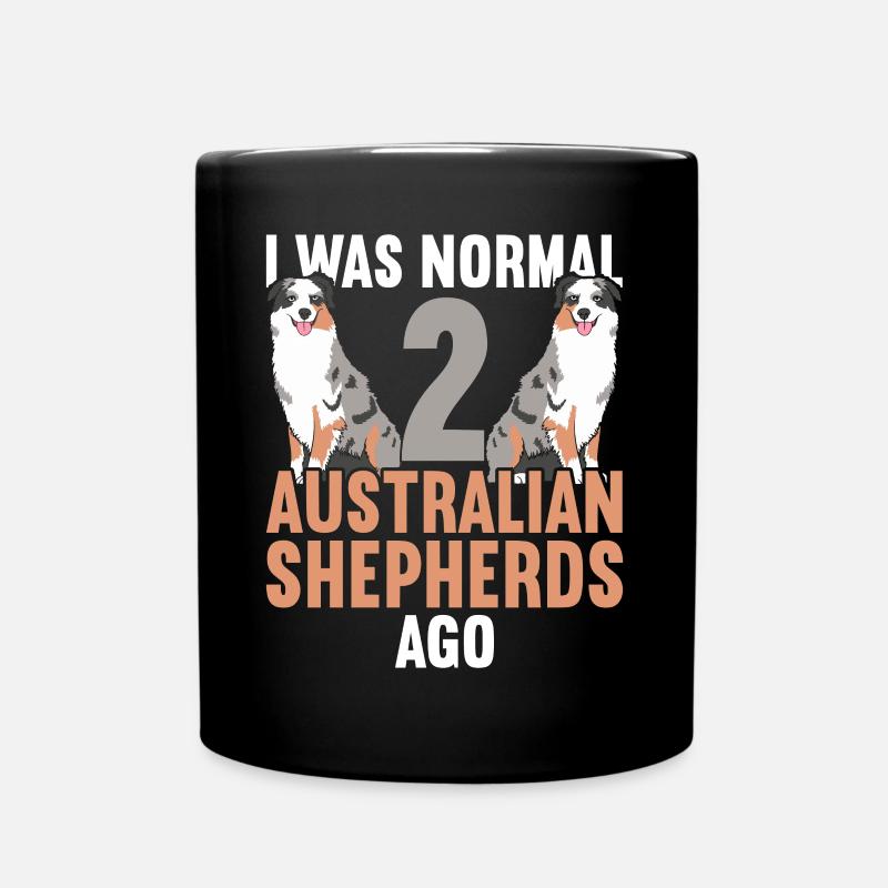 Berger australien - Mug uni - noir