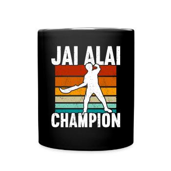 Jai Alai - Full Colour Mug - black - Front