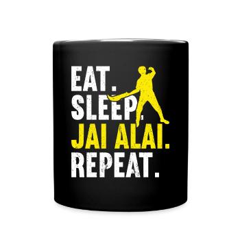 Jai Alai - Full Colour Mug - black - Front