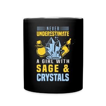 Hexerei - Tasse einfarbig - Schwarz - Vorne