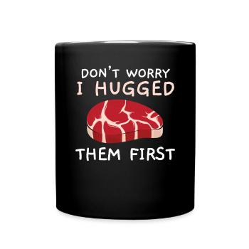 Butcher Sayings Butchery Job Profession Meat Shop - Full Colour Mug - black - Front
