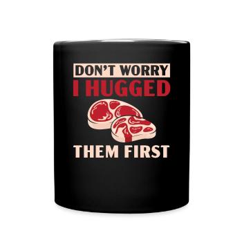 Butcher Sayings Butchery Job Profession Meat Shop - Full Colour Mug - black - Front