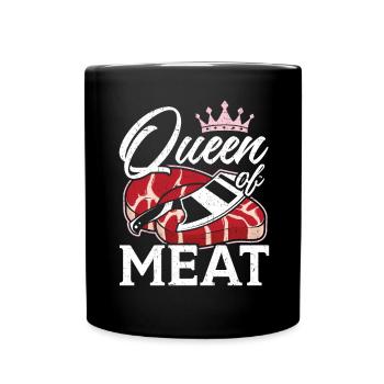 Butcher Sayings Butchery Job Profession Meat Shop - Full Colour Mug - black - Front