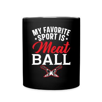 Butcher Sayings Butchery Job Profession Meat Shop - Full Colour Mug - black - Front