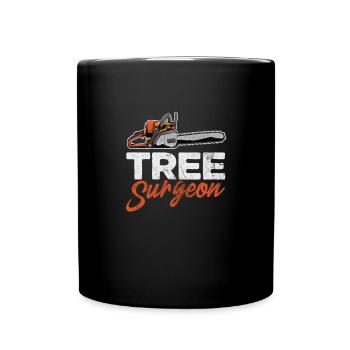 Arborist Tree Climber Arborist Gift - Full Colour Mug - black - Front