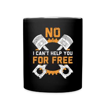 Non, je ne peux pas vous aider gratuitement Engine Auto Mechanic - Mug uni - noir - Devant