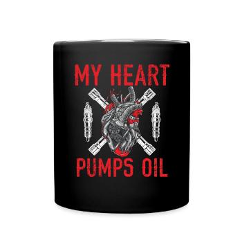 Les mécaniciens diesel ont de plus gros outils Mécanicien automobile - Mug uni - noir - Devant