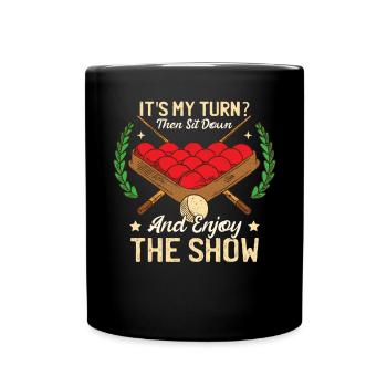 Snooker Gift Snooker Player - Full Colour Mug - black - Front