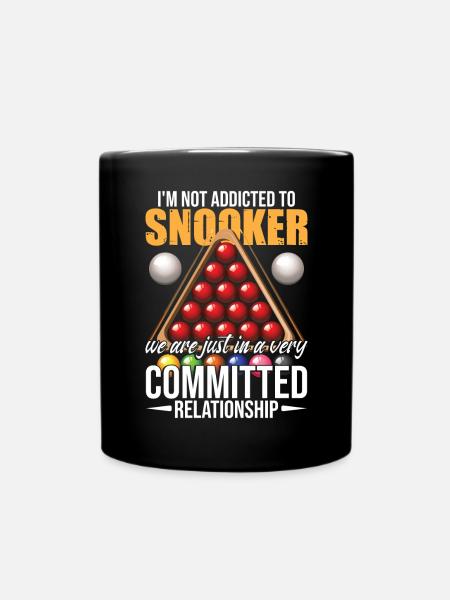 Snooker Funny - Full Colour Mug - black