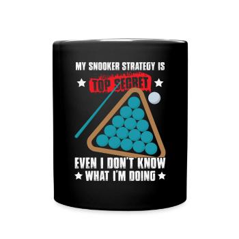Snooker Player - Full Colour Mug - black - Front