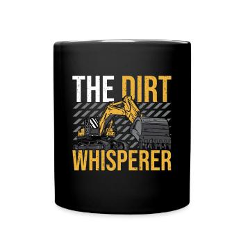 Bagger Fahrer Bagger Bagger - Tasse einfarbig - Schwarz - Vorne