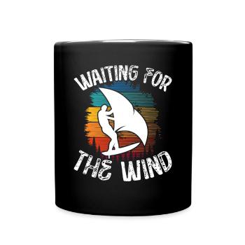 Waiting for the wind - Full Colour Mug - black - Front