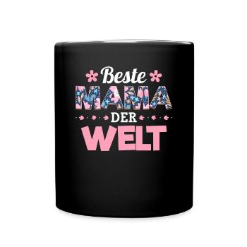 Pour la meilleure maman du monde! Pour la fête des mères - Mug uni - noir - Devant