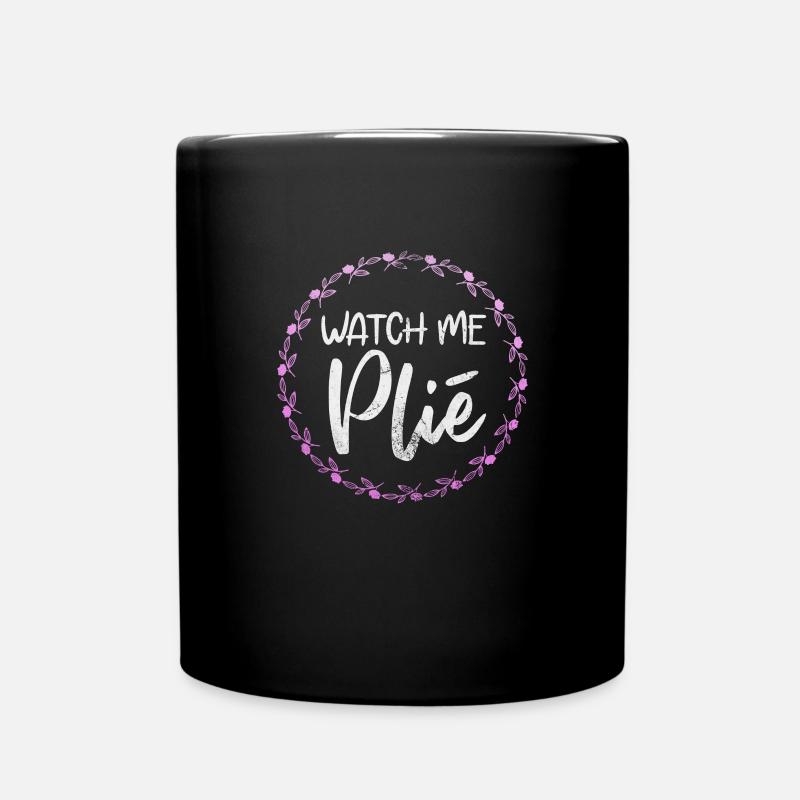 Ballett - Tasse einfarbig - Schwarz