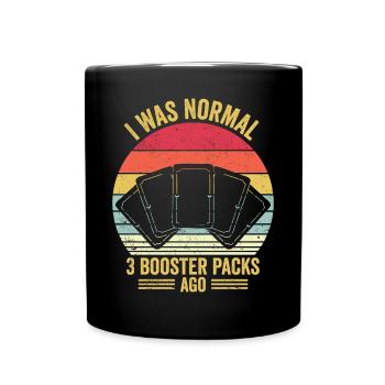 Fun TCG Retro Trading Card Game - Full Colour Mug - black - Front