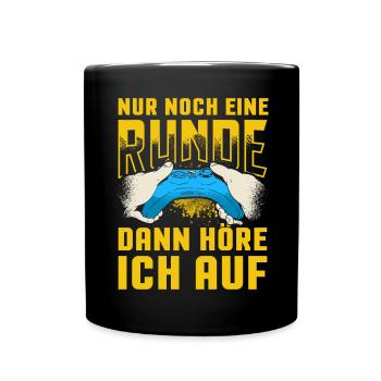 Zocker Geschenk Junge Gamer Controller Zocken - Tasse einfarbig - Schwarz - Vorne