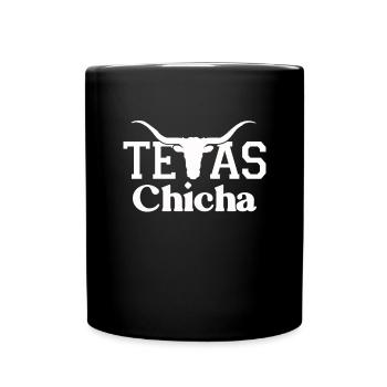 Texas Geschenk Huston Austin Dallas El Paso Rodeo - Tasse einfarbig - Schwarz - Vorne