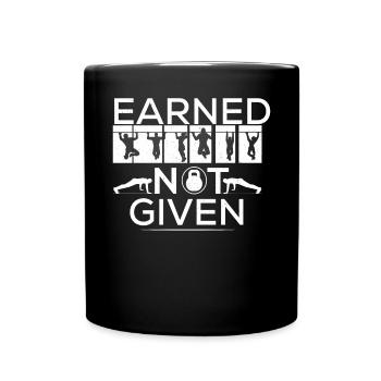 Trainer Gym Fitness - Full Colour Mug - black - Front